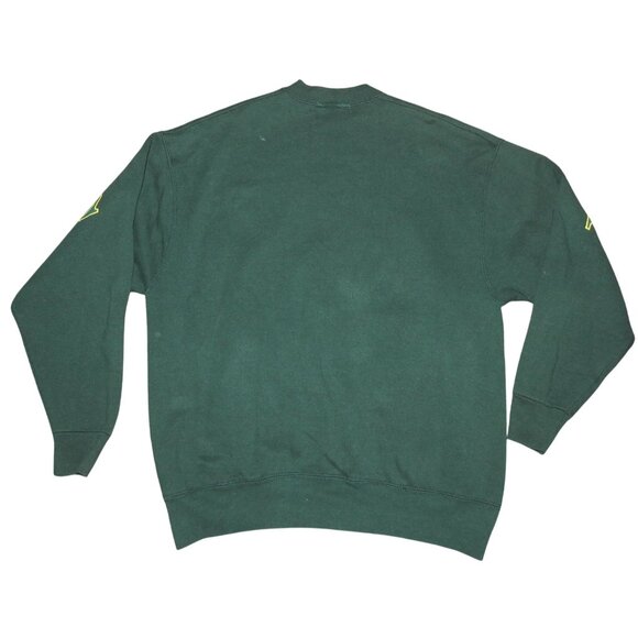 Vintage 1992 Green Bay Packers Cliff Engle Large Spellout Crew Neck Pullover Swe - Picture 5 of 6